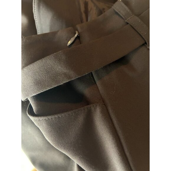 Loft Womens 2 Brown Pencil Skirt Belted Waist Career Office Work Wear - Picture 6 of 7